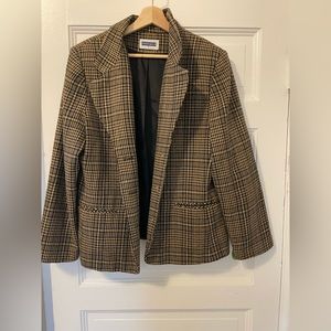 Vintage plaid blazer
